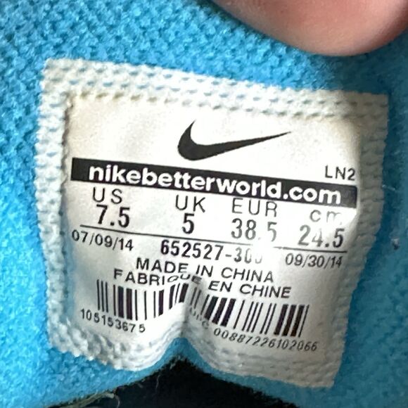 Size 7.5 - Nike Lunar Adapt Duet Sport Golf Gray Green White Womens 652527-300 - Picture 7 of 7